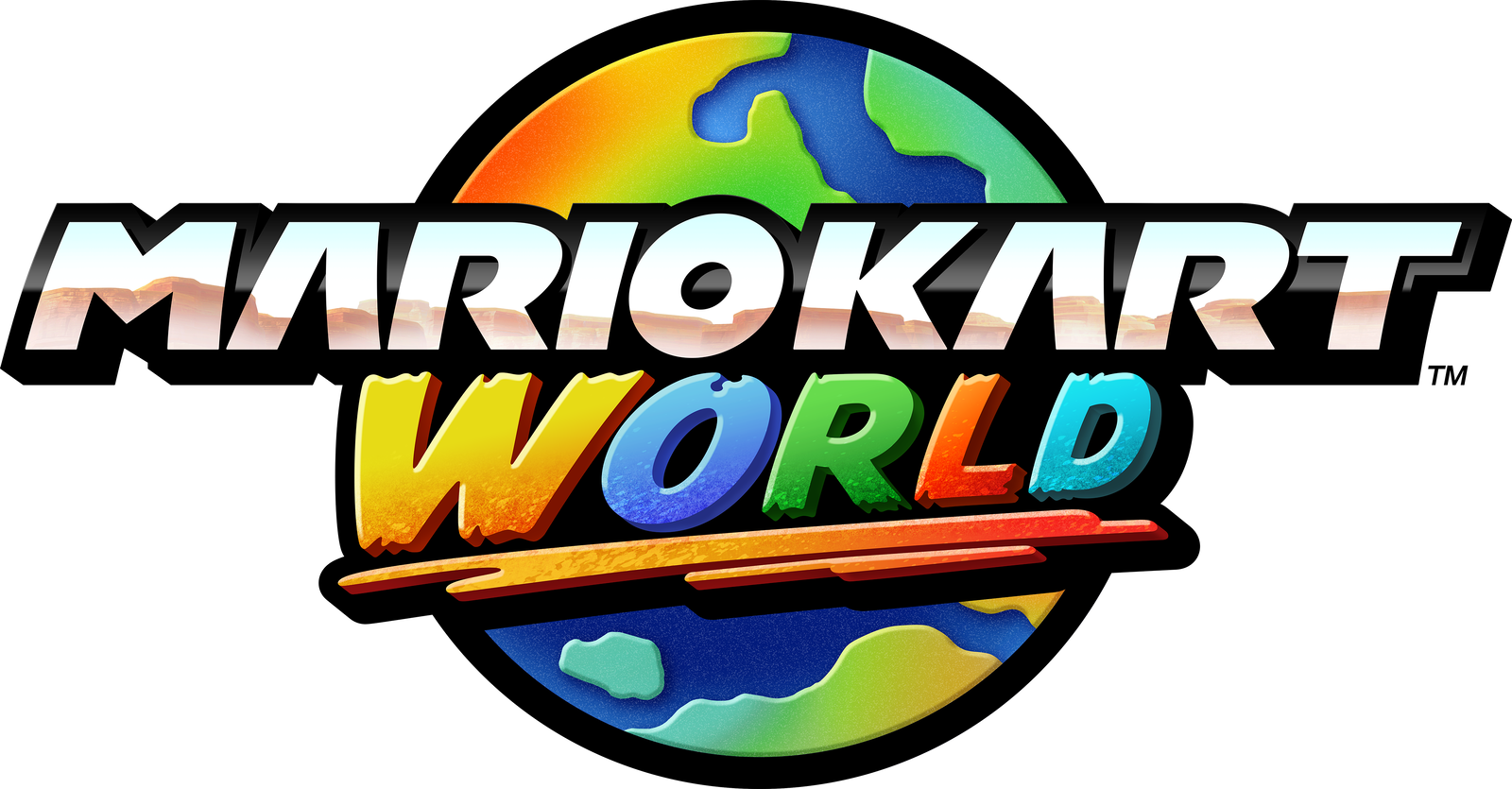 Mario Kart World Logo